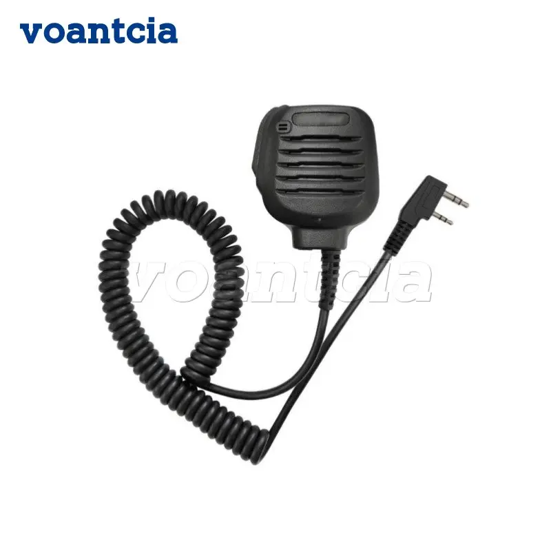 

PTT Shoulder Handheld Speaker Microphone Mic as KMC-45 for Kenwood Portable Radio TK2000 TK3000 TK3207 TK3107 TH-F7 NX320
