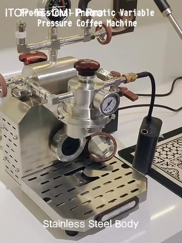 エスプレッソマシン　モッピー 手動エスプレッソマシン,9バー,E-MF,高温制御,2.2 l,3.3 l