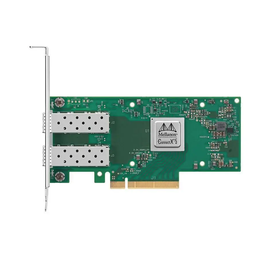 Mellanox 2x25Gb Network Card MCX512AACAT ConnectX5 DualPort SFP28