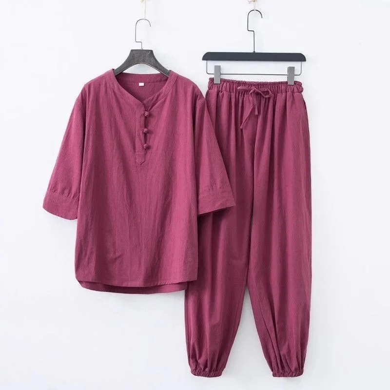 Wine red set // 1 fold treatment