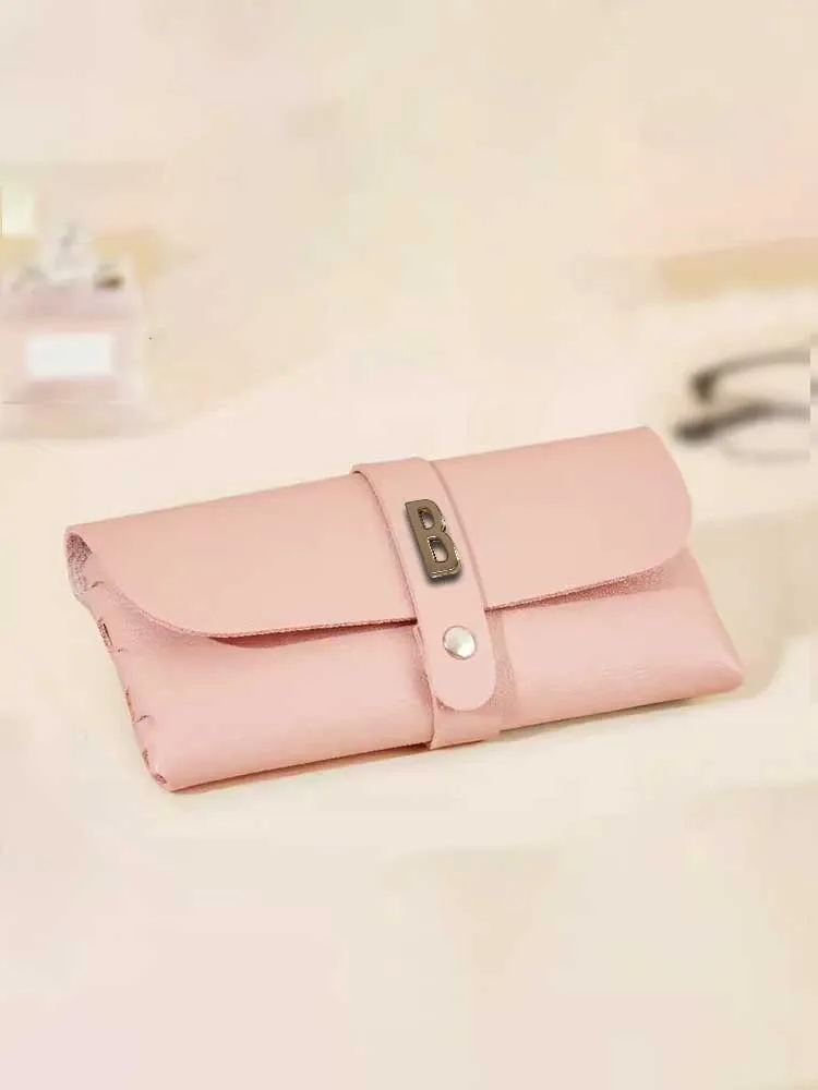 

Customized Anti-Stress PU Leather Eyewear Case: Convenient for Glasses Storage Personalized Customer NameMetallic Design: Crysta