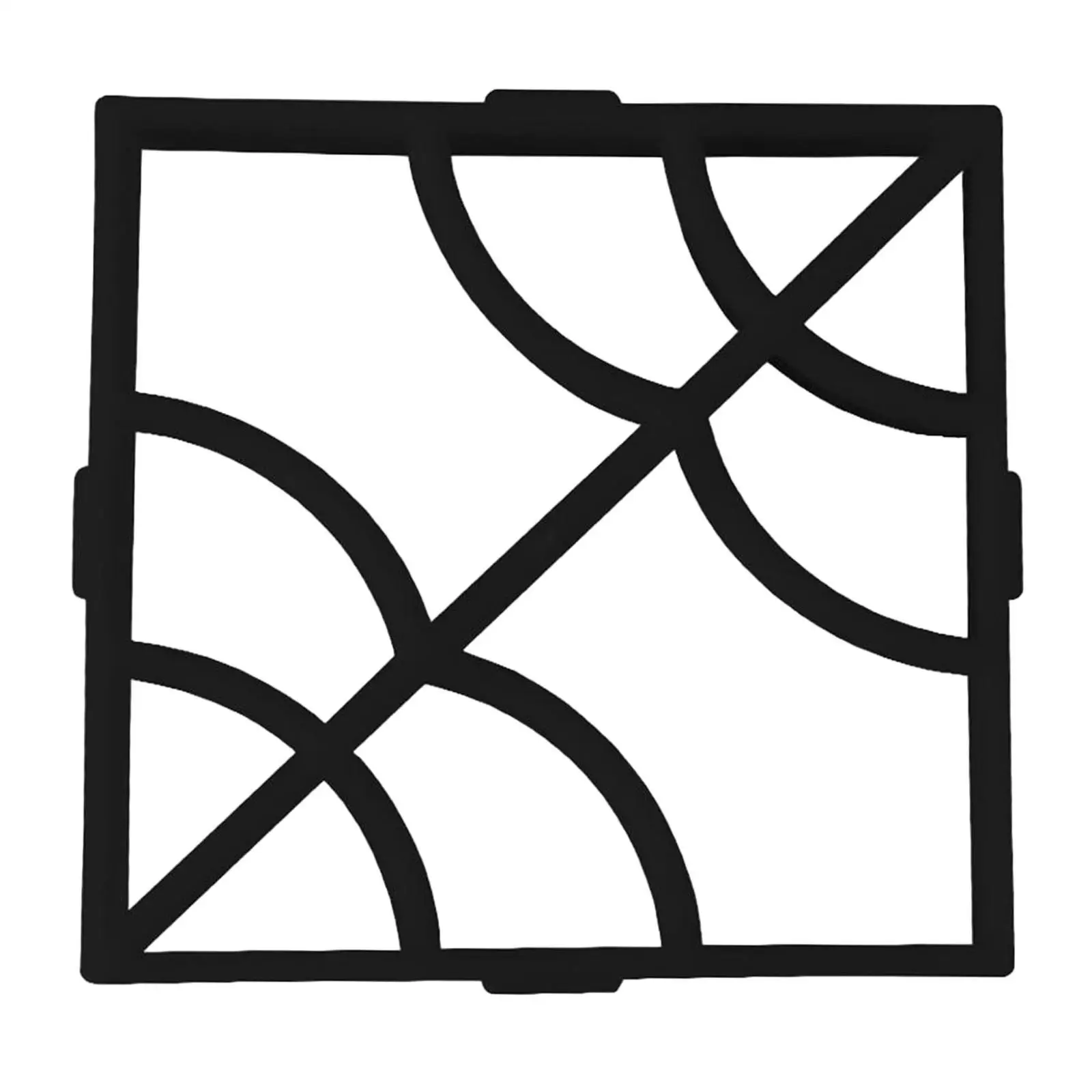 Plastic Making DIY Paving Mould Home Garden Floor Road Concrete Stepping