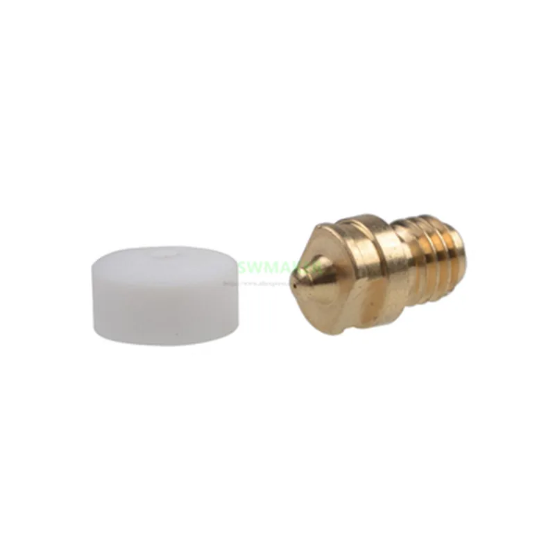 Zortrax-bico de Latão com Meia de Isolamento Peças de Impressora 3d Hotend v3 Substituição M200 Plus M300 Plus Pcs