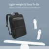 Lifetime Warranty Expandable Backpack Men Thin Bag For Men Travel Back Pack Waterproof Male 15.6inch Laptop Backpack Bag Mochila 6