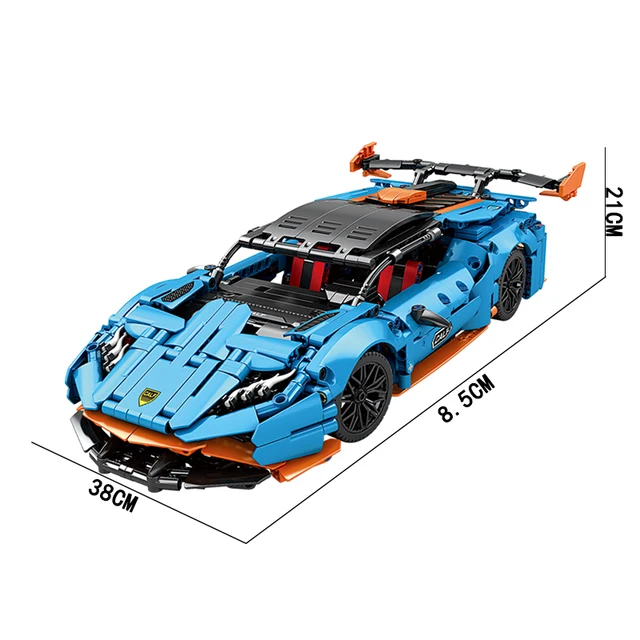 1103PCS Childrens RacingCar Building Blocks Toy Sports Car Puzzle Assembly Plastic Non toxic Building Blocks Gift Birthday Gift 5