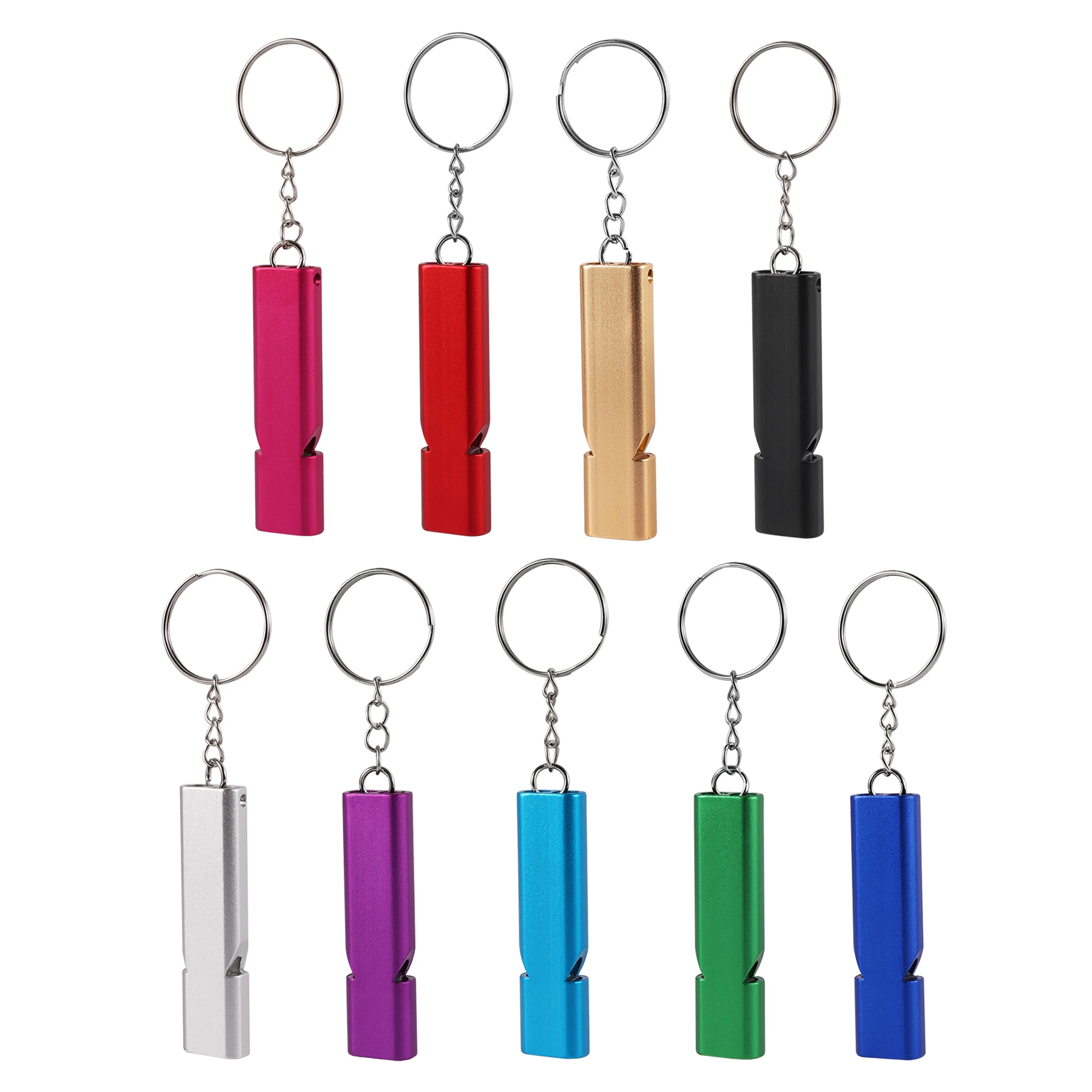 Dog Whistle Pet Dog Training Whistle Aluminum Two-tone for Recall Barking Control survival whistle dog whistle