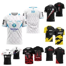  LoL CSGO Dota G2 T1 DRX IG Esports Jersey Pro Player Uniform Customize Team Jerseys Custom Name ID Fans Tshirt Men Women T Shirt 