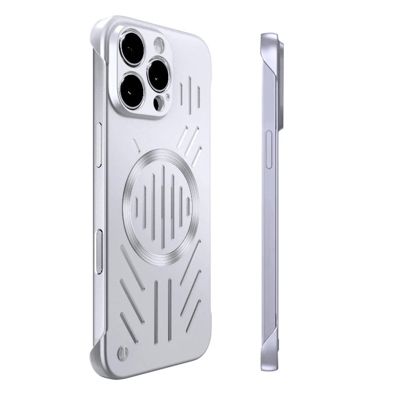 Magnetic Heat Dissipation Phone Case with Magsafe-Compatible Wireless Charging and Durable Hard Cover