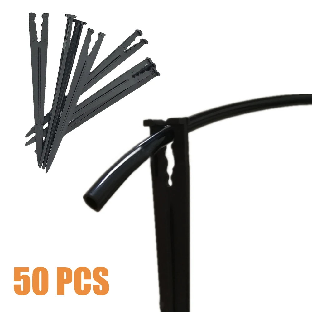 

Tool Irrigation Support Stakes 50PCS Drip Irrigation Garden Toos Tube Pipe Clip Support Water Irrigation Support