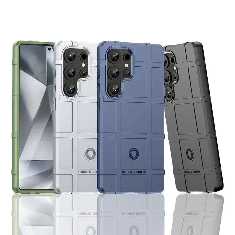 Rugged Shield Military Grade Flexible Phone Case - Shockproof Armor Cover