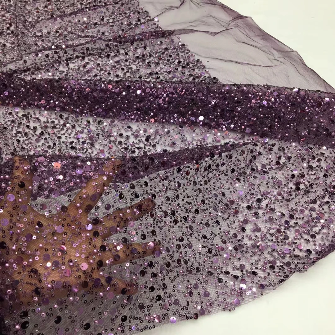 Tulle En Dentelle Noire – Broderie Dorée Oiseaux, 0,9m, Largeur 46-59″, NEUF