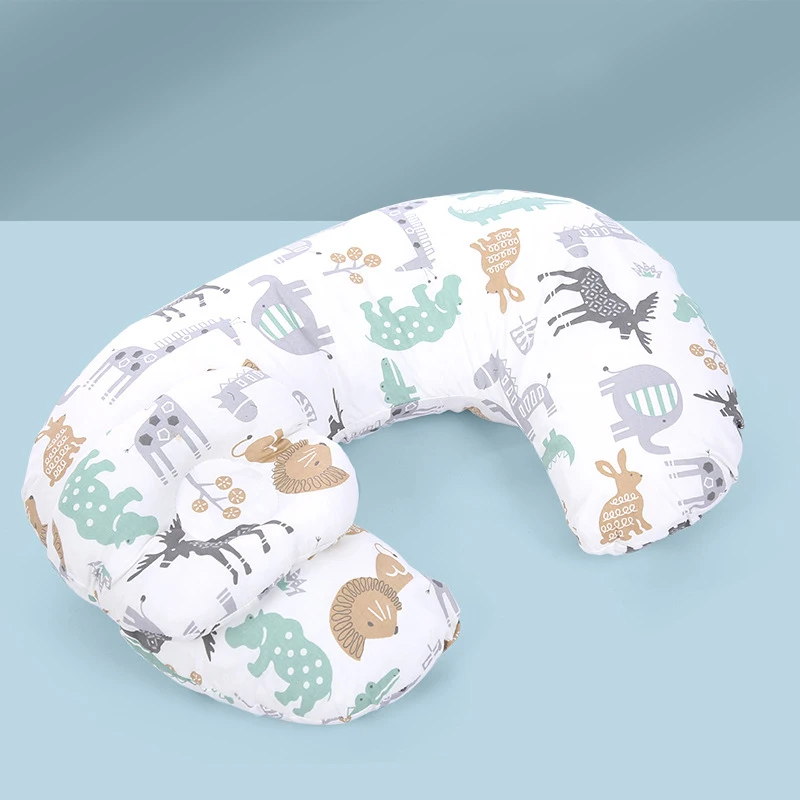 Nursing Pillow Multifunctional Newborn Breastfeeding Pillow Baby Anti-spitting Milk Pregnant Woman Pillow Washable Breathable Waist Protector