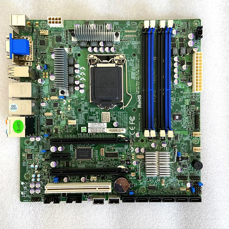 Server Motherboard For Supermicro For C7SIM-Q LGA1156 Q57 H57 H55 Fully Tested Good Quality Hot 4 Server Motherboard For Supermicro For C7SIM-Q LGA1156 Q57 H57 H55 Fully Tested Good Quality Hot - Image 2