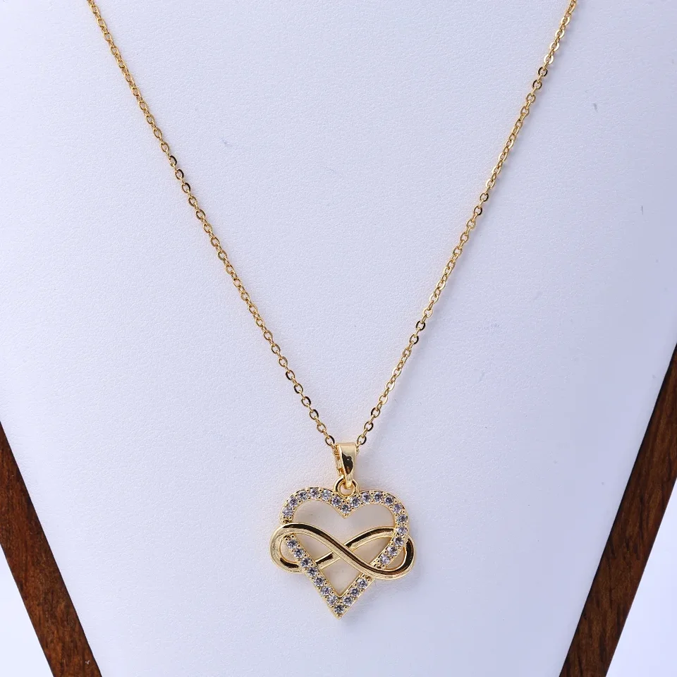 Infinite Love Clavicle Necklace for Women