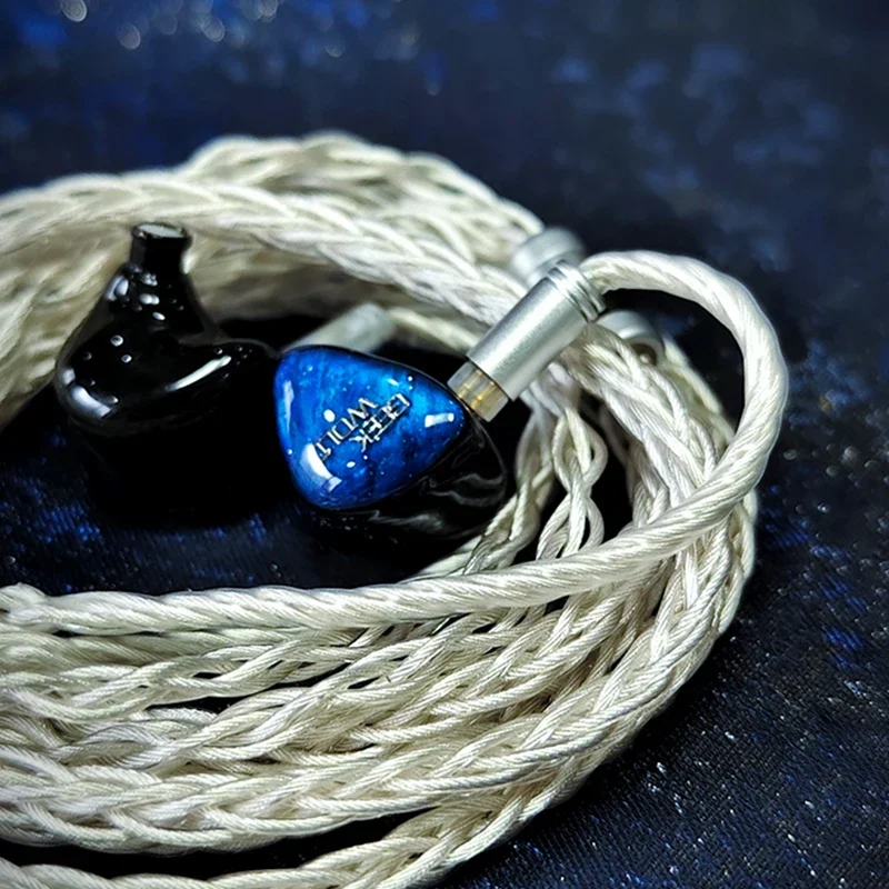 GEEKFLY GEEKWOLD GK20 PRO 3BA+2PZT+Planar+DD IEMs Wired HIFI In