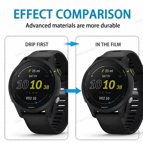 Tempered Glass Compatible for Garmin Forerunner 45 245 745 945 55 255 255S 955 165 235 735 935 Screen Protector Film - Image 4