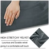 Velvet Sofa Cover Elastic 1/2/3/4 Seater Sofa Covers  Protector For Living Room Velvet Plush L Shaped Corner Solid Couch Cover 4