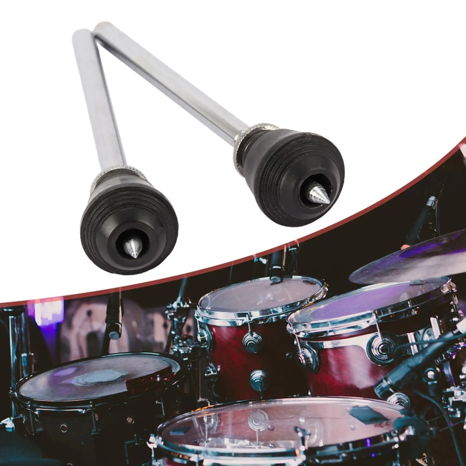 2x Metal Floor Tom Drum Legs Stable Non Slip DIY Easy to Install Professional Drum Parts Accessories Percussion Instrument 2x Metal Floor Tom Drum Legs Stable Non Slip DIY Easy to Install Professional Drum Parts Accessories Percussion Instrument