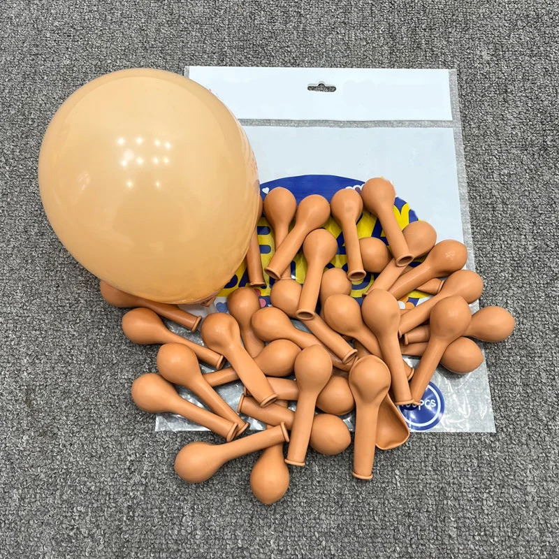 

Воздушные шары абрикосового цвета, 200 шт., 5 дюймов, воздушные шары в стиле бохо, бежевые шары для украшения детского праздника, дня рождения, свадьбы, выпускного, годовщины