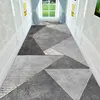 Modern Fashion Household Long Corridor Carpet Runner Home Decoration Hotel Hallway Rug Washable Villa Stairway Mats Customizable 3