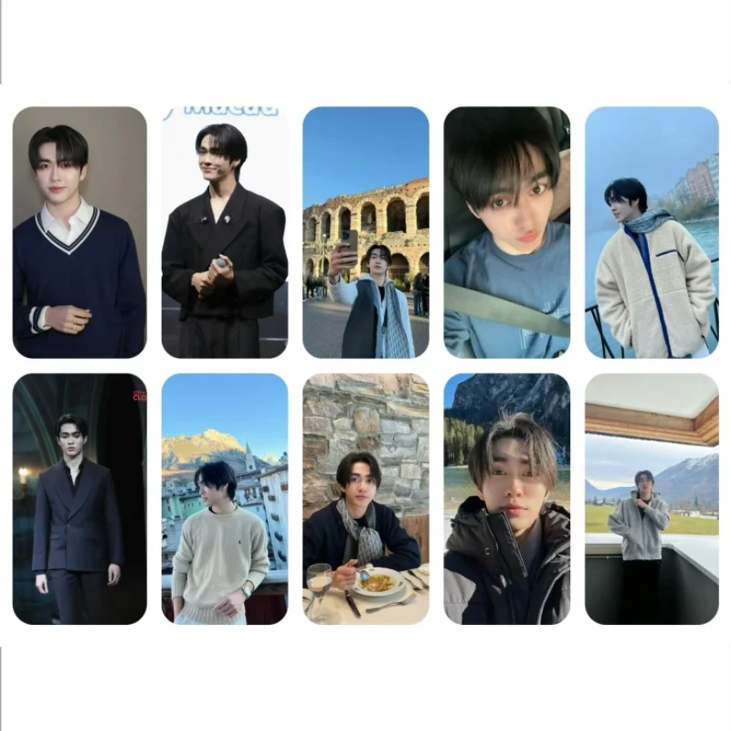 10개/세트 아우붐 아우트앤브이케이엔알 베세붐 포스터 카드 스티커 태국 TV 위아드라마 스틸 버스 식사 전화 노트북 DIY 스티커
