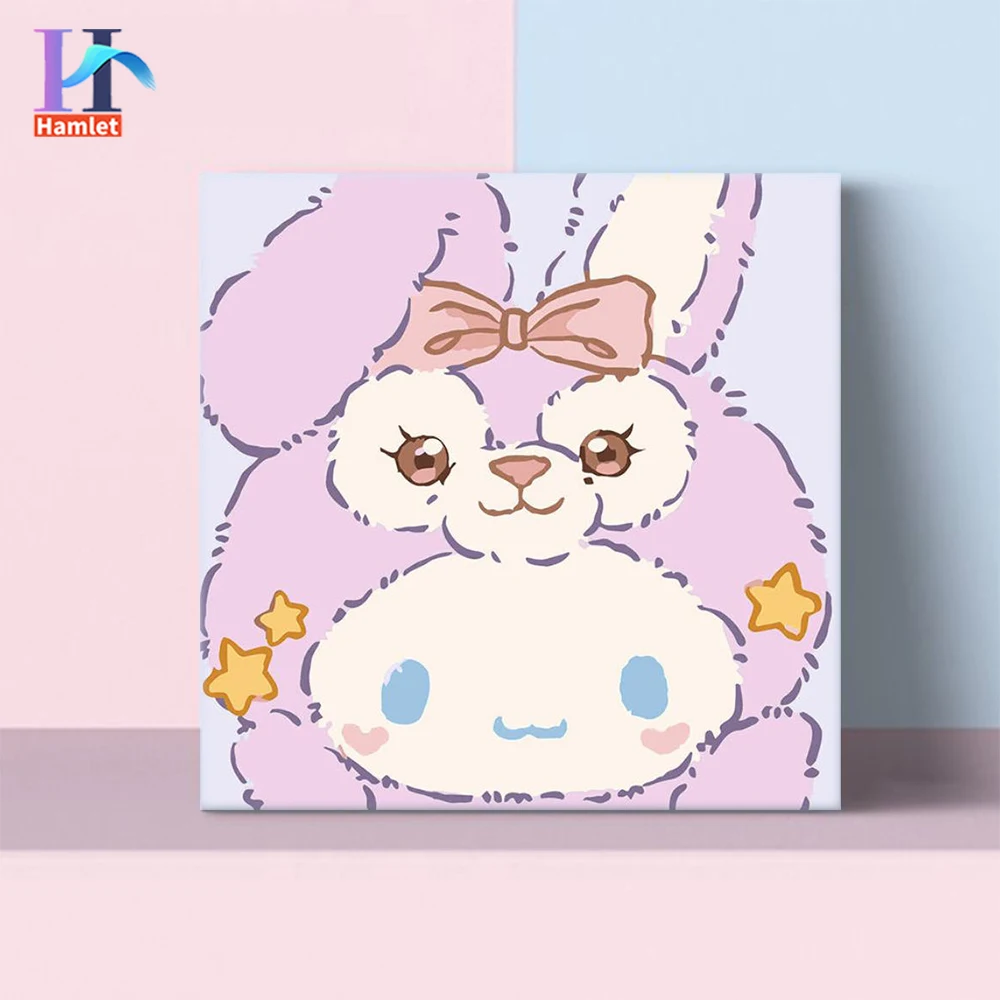 Cute Cinnamoroll Character Paint By Numbers 