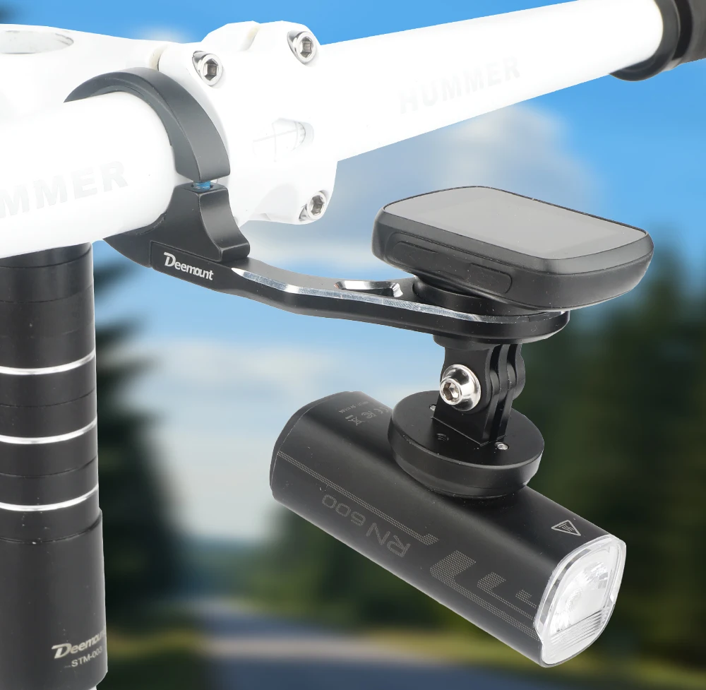 Fahrradcomputer Extended Out Frontständer Lenkerhalterung Kamerahalterung Adapter Passend für GoPro Sportkamera/Garmin/Bryton/Wahoo – Detail 23