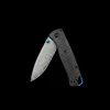 BM Mini 533-3 Damascus Carbon Fiber Handles Bugout Folding Knife Outdoor camping hunting pocket EDC utility KNIVES 5