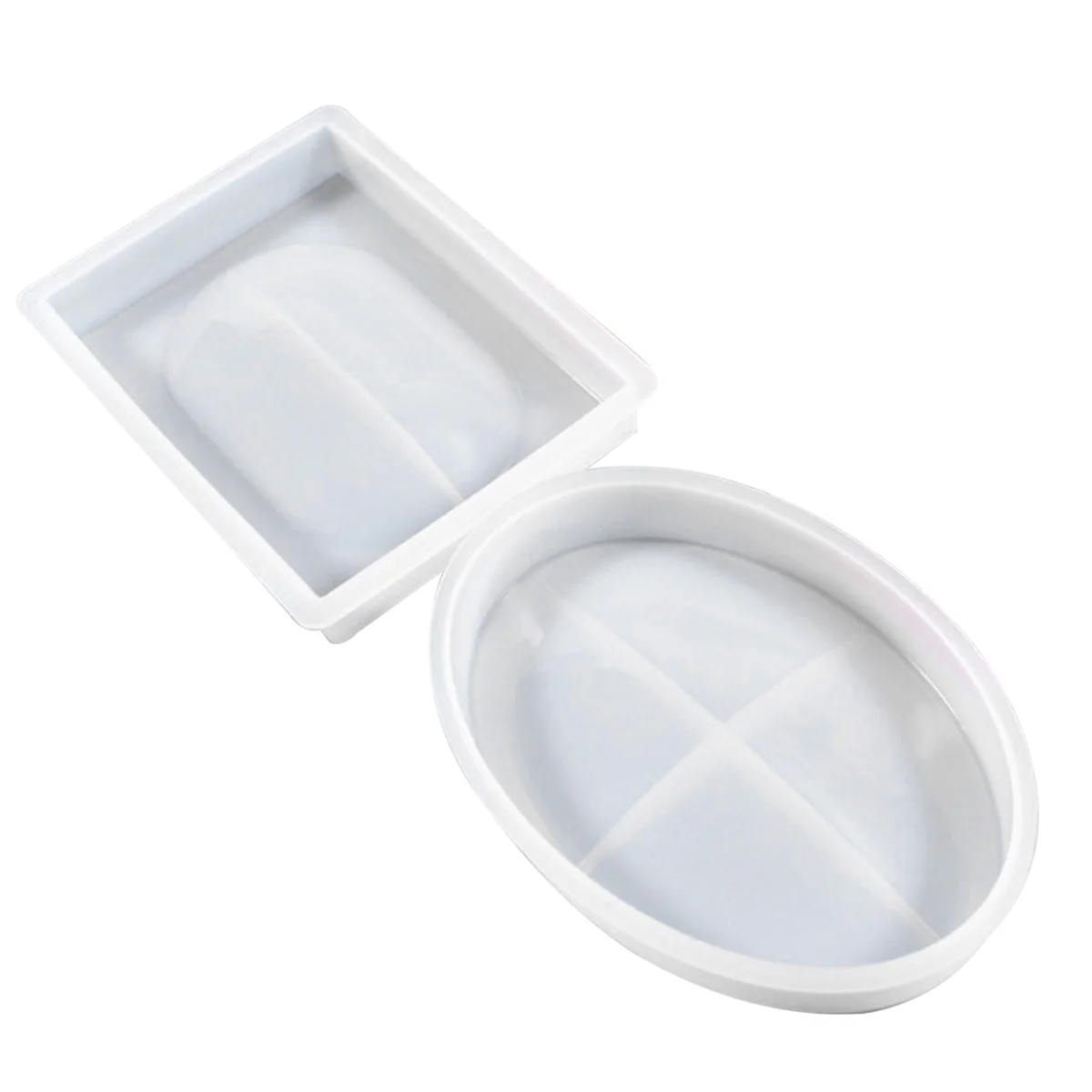 

2pcs Soap Storage Box Mold Soap Storage Box Mold DIY Crafts Making Mold