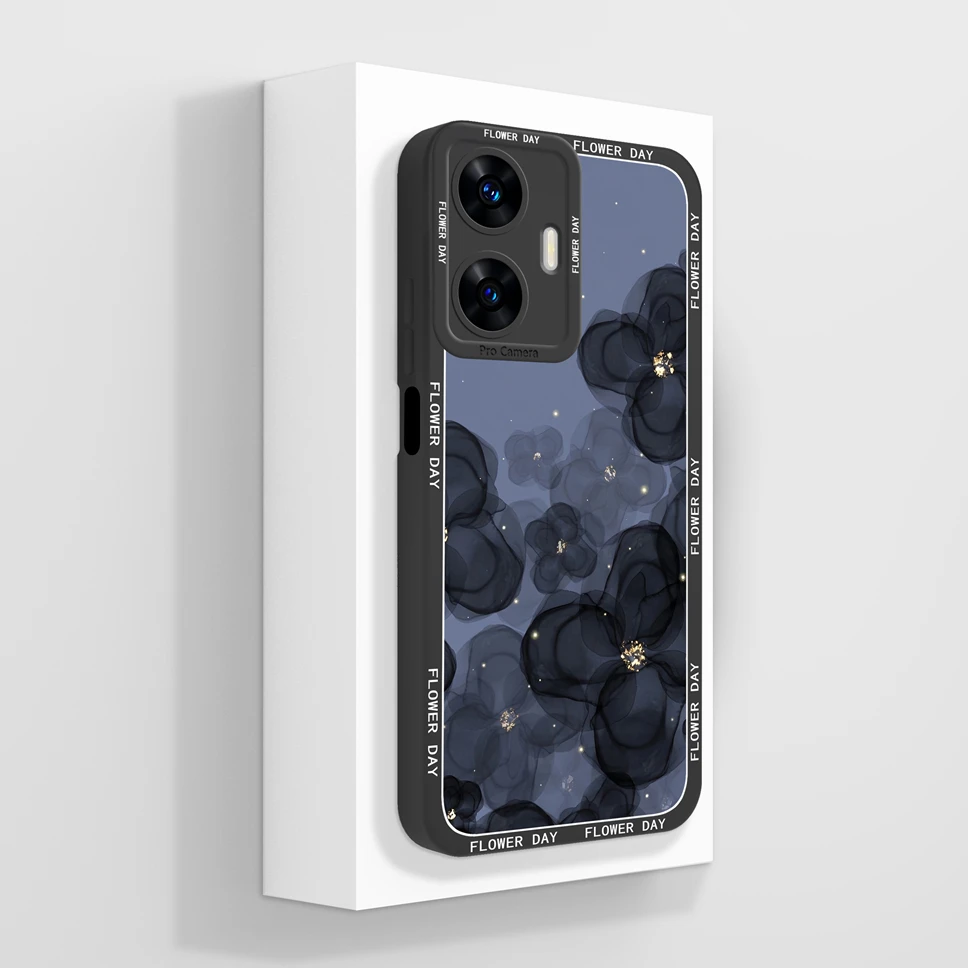 Charming Mountain Astronaut Liquid Silicone Phone Case with Camera Protection and Bumper