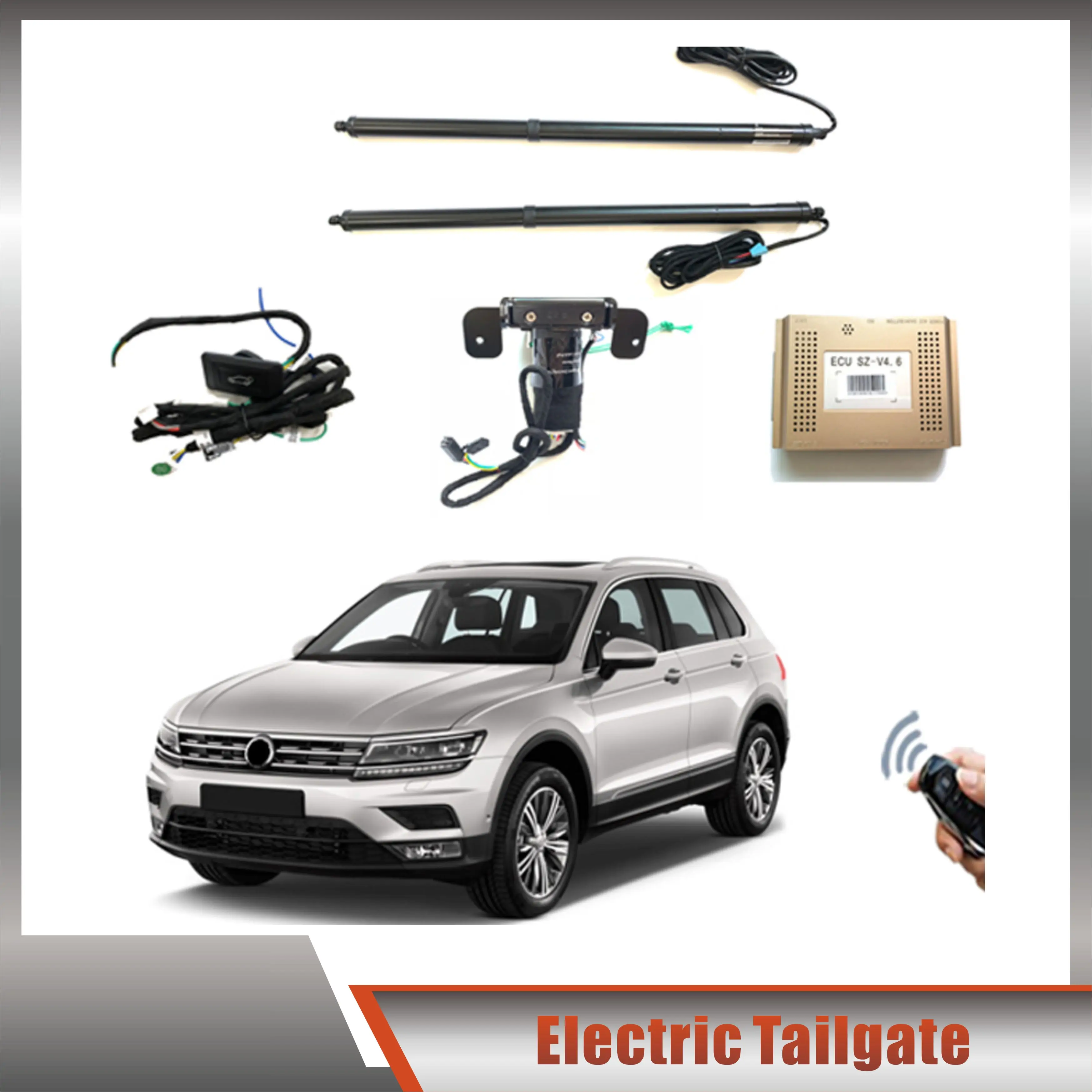 

For VW Tharu 2018+ control of the trunk electric tailgate car lift auto automatic trunk opening drift drive kit foot sensor
