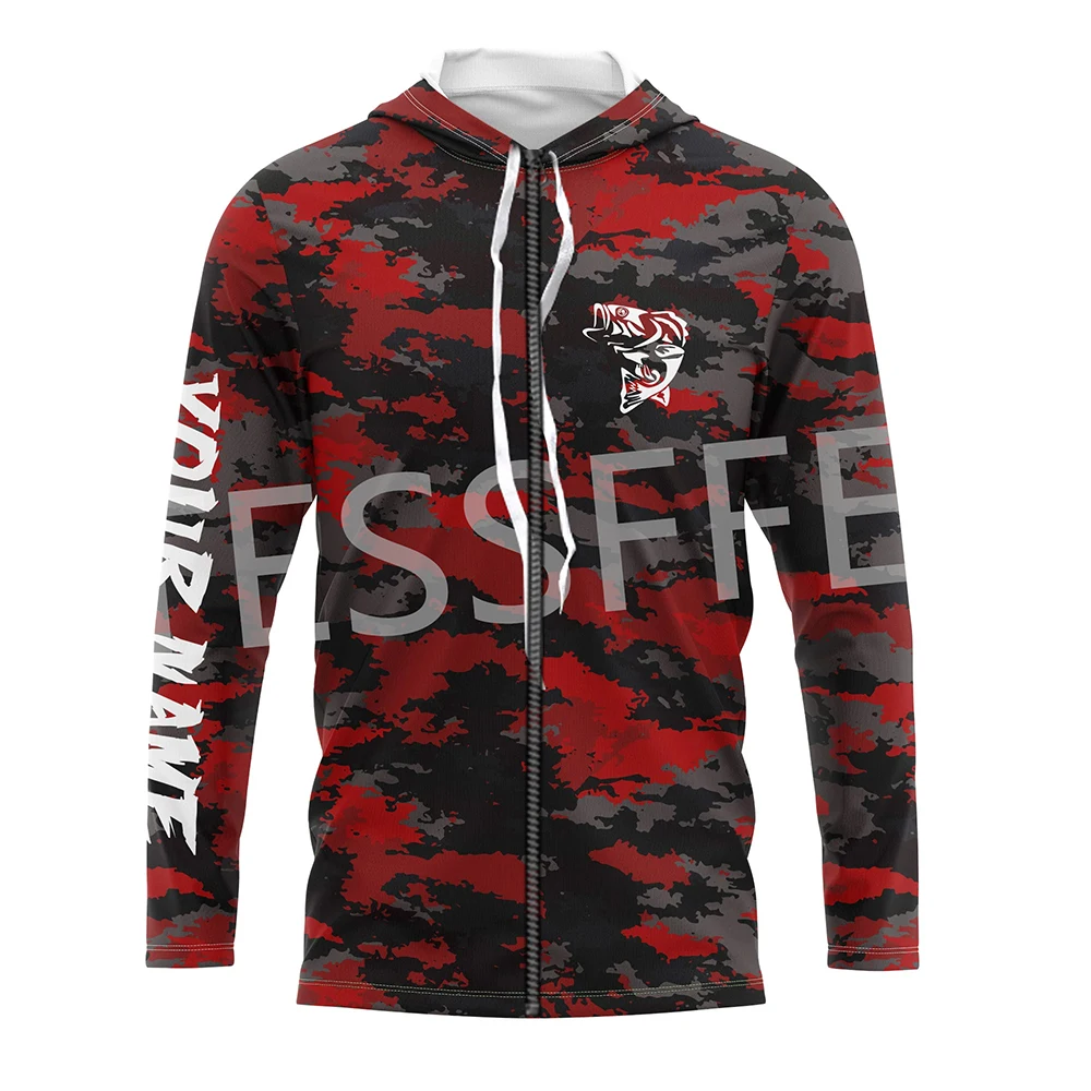 Custom Name Cosplay Fishing Camo Graffiti Pattern Vintage Unisex Retro 3DPrint Pullover Harajuku Jacket Casual Funny Hoodies V3