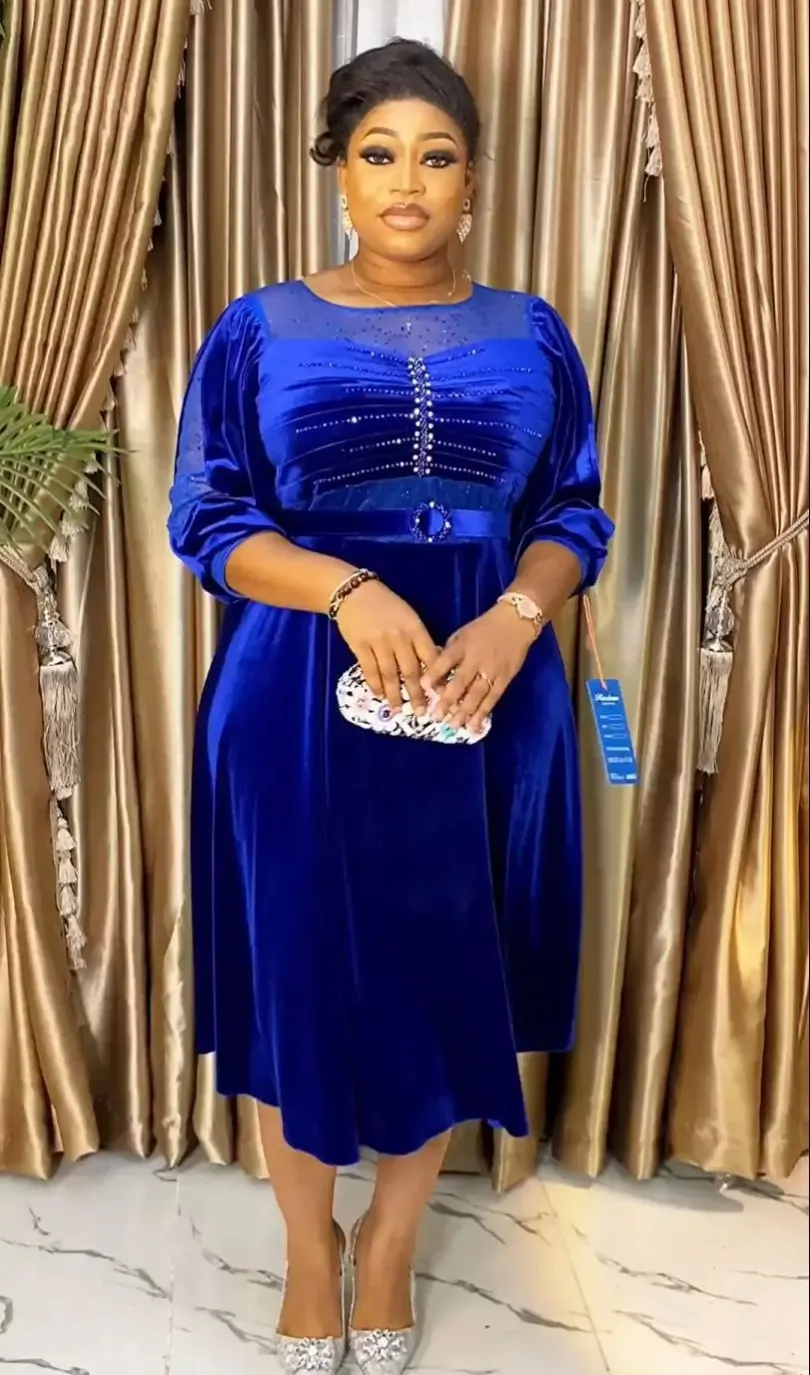 Рисунок 3 - Бархатные африканские платья для