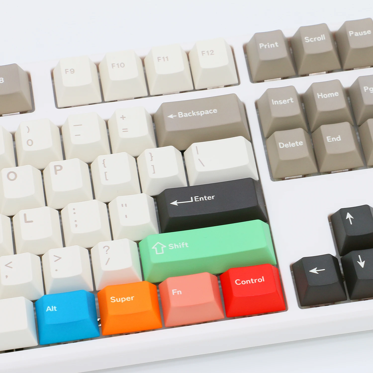 GMK Foundation Theme Keycap Set PBT Custom Mix Light