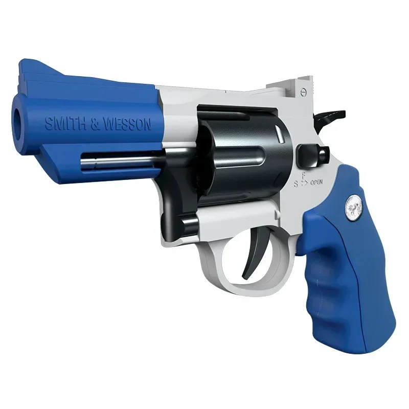 ZP5-357-Alloy-Revolver-Soft-Bullet-Pistol-Soft-Dart-Bullet-Launcher-Toy ...