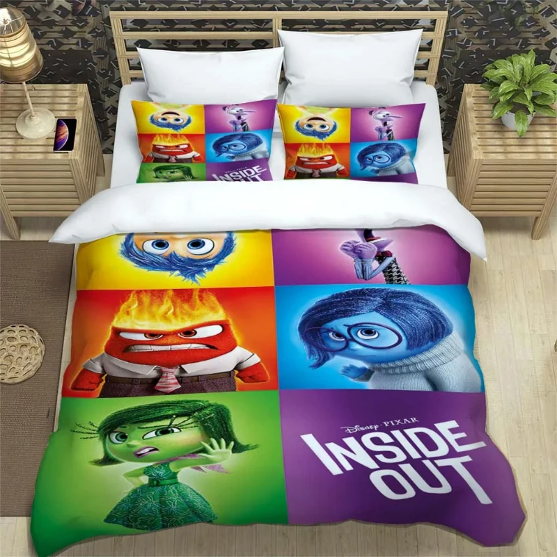 thumbnail image 1 of Disney-Juego de ropa de cama de dibujos animados para niños, funda de edredón con funda de almohada, edredón Kawaii, regalo de decoración de dormitorio, 1 of 5