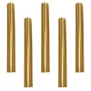 5 Pcs Nail Pen Cap Brushes Sealed Manicure Caps Cover Alloy Protection Zinc Decor Lightproof Topper -proof 3