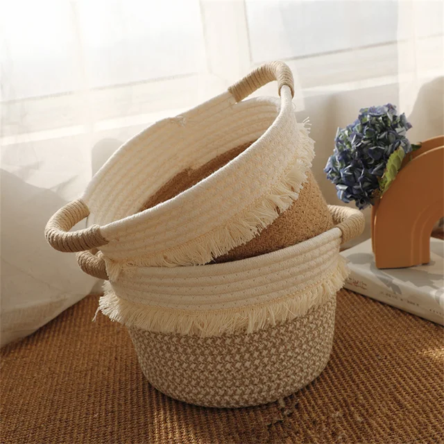 Japanese Simple Snack Storage Basket