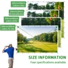 Caiton Golf Impact Screen - Silent HD, Tear-Resistant, Indoor & Outdoor Swing Training, Easy Setup, Anti-Strike, Various Sizes 2