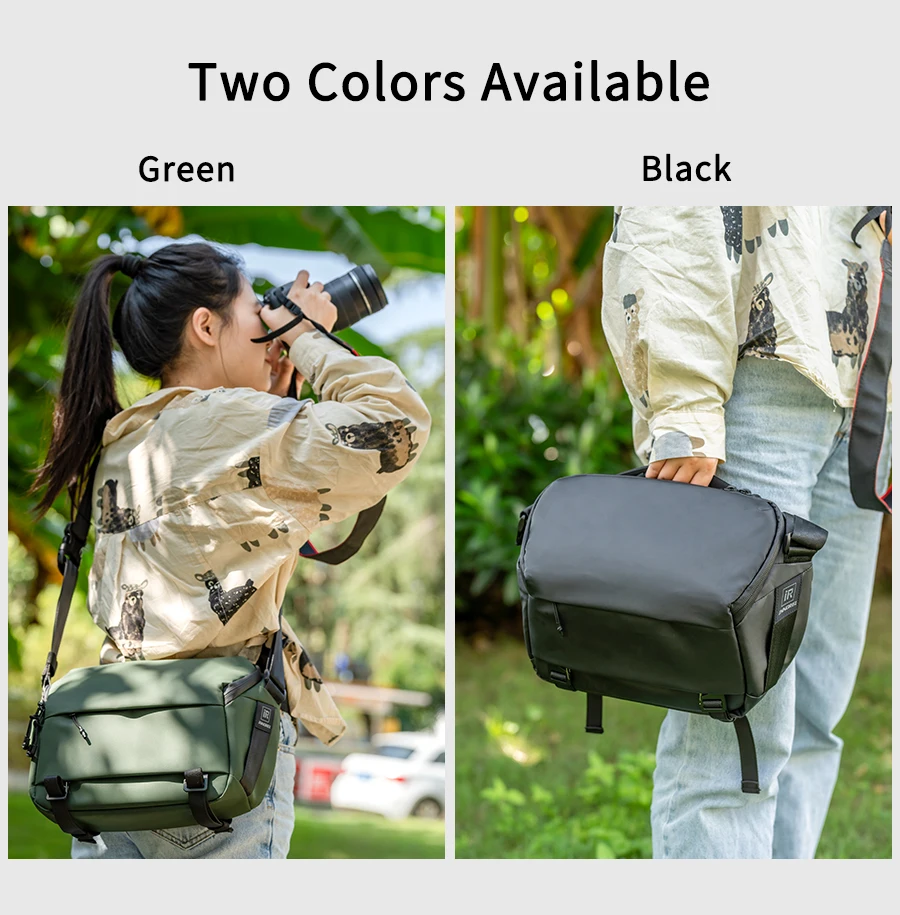 CB0611/CB0612 Waterproof Camera Bag Case Crossbody for DSLR SLR Mirrorless Camer
