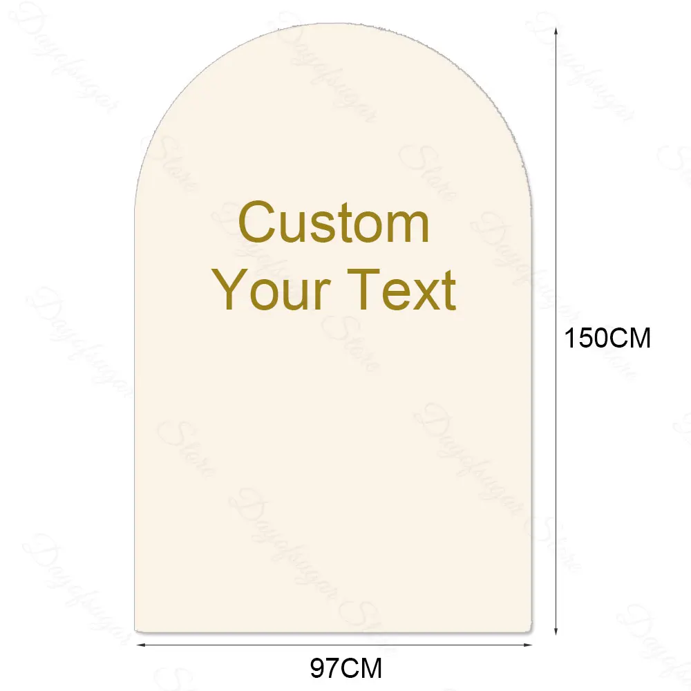 150/120cm Backdrop Board Personalized Wecome Sign Board for Birthday Wedding Baby Shower Party Backdrop Decoration Favor