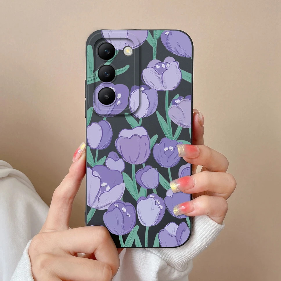 Fashion Simplicity Style Soft Silicone Shockproof Protective Phone Case Cover