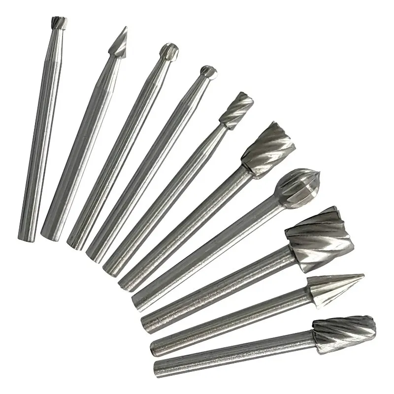 10pc HSS Woodwork Rotary File Set - Image 2