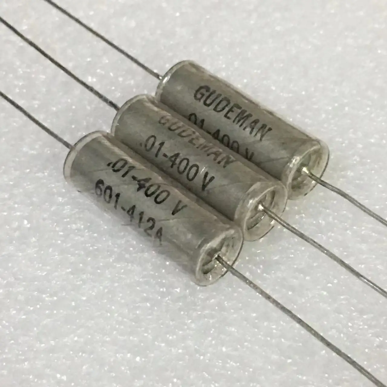 2pcs America GUDEMAN 400V 0.01UF 103 audio coupling oil guitar capacitor 9x26mm