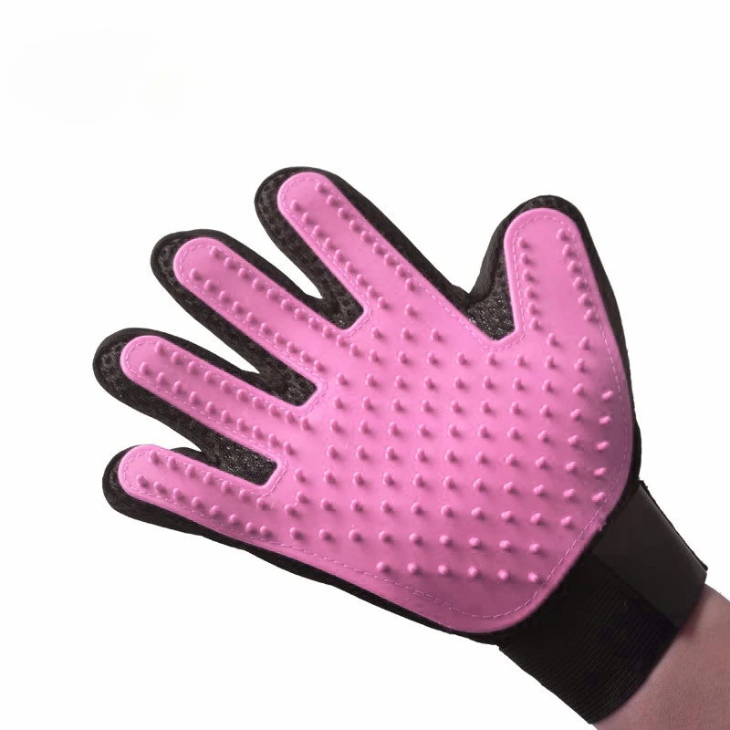Pet Hair Remover Gloves Dog and Cat Grooming Brush Cleaning Tools Right Hand Art&iacute;culos Para Mascotas Bathing Universal Tender