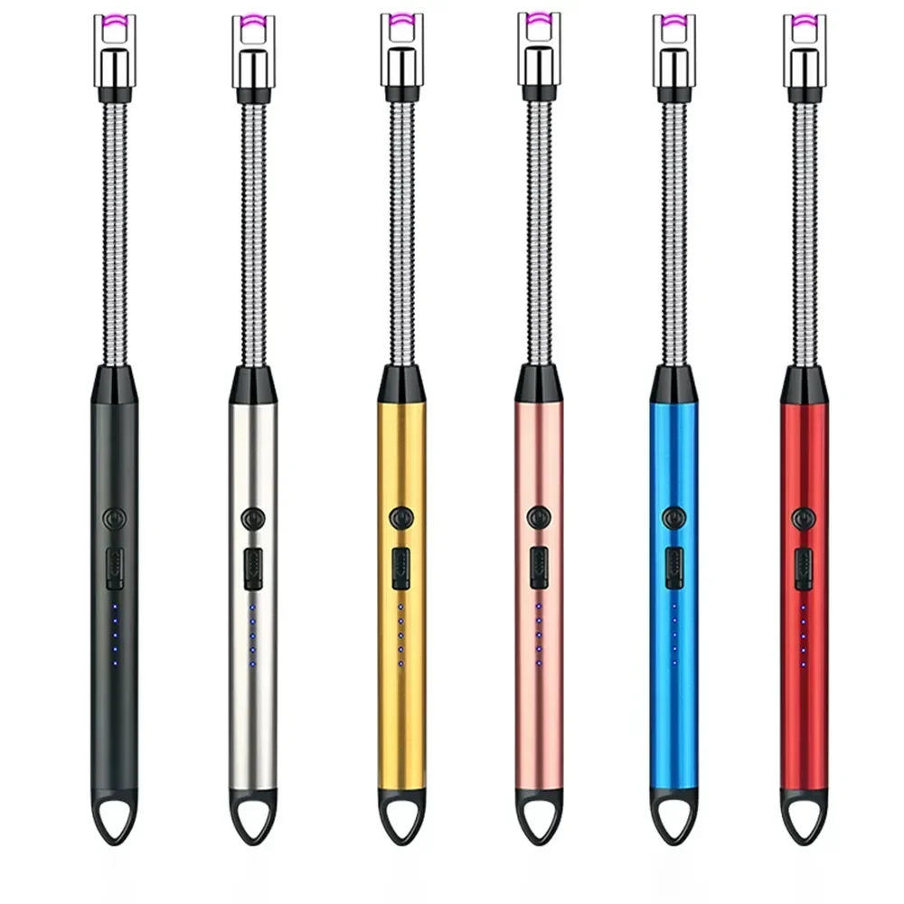 Arc Flameless Plasma Lighter Windproof USB For Outdoors