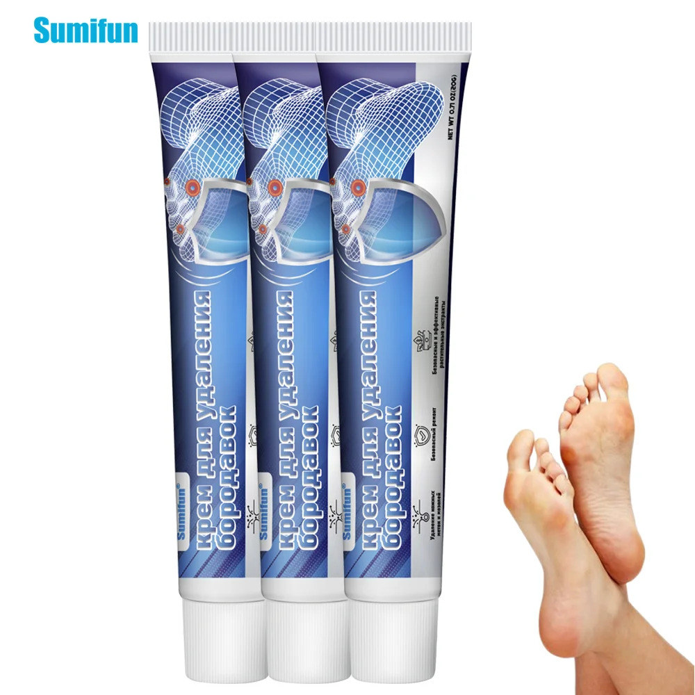 

1/2/3Pcs Sumifun Warts Removal Cream Foot Corn Remover Skin Tag Mole Antibacterial Ointment Feet Calluses Repair Medical Plaster