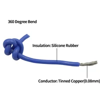 Super Soft Copper Wire Box (5 Colors Mix Kit) Heat Resistant Flexible Silicone 30/28/26/24/22/20AWG Electric Tinned Copper Cable - Image 2