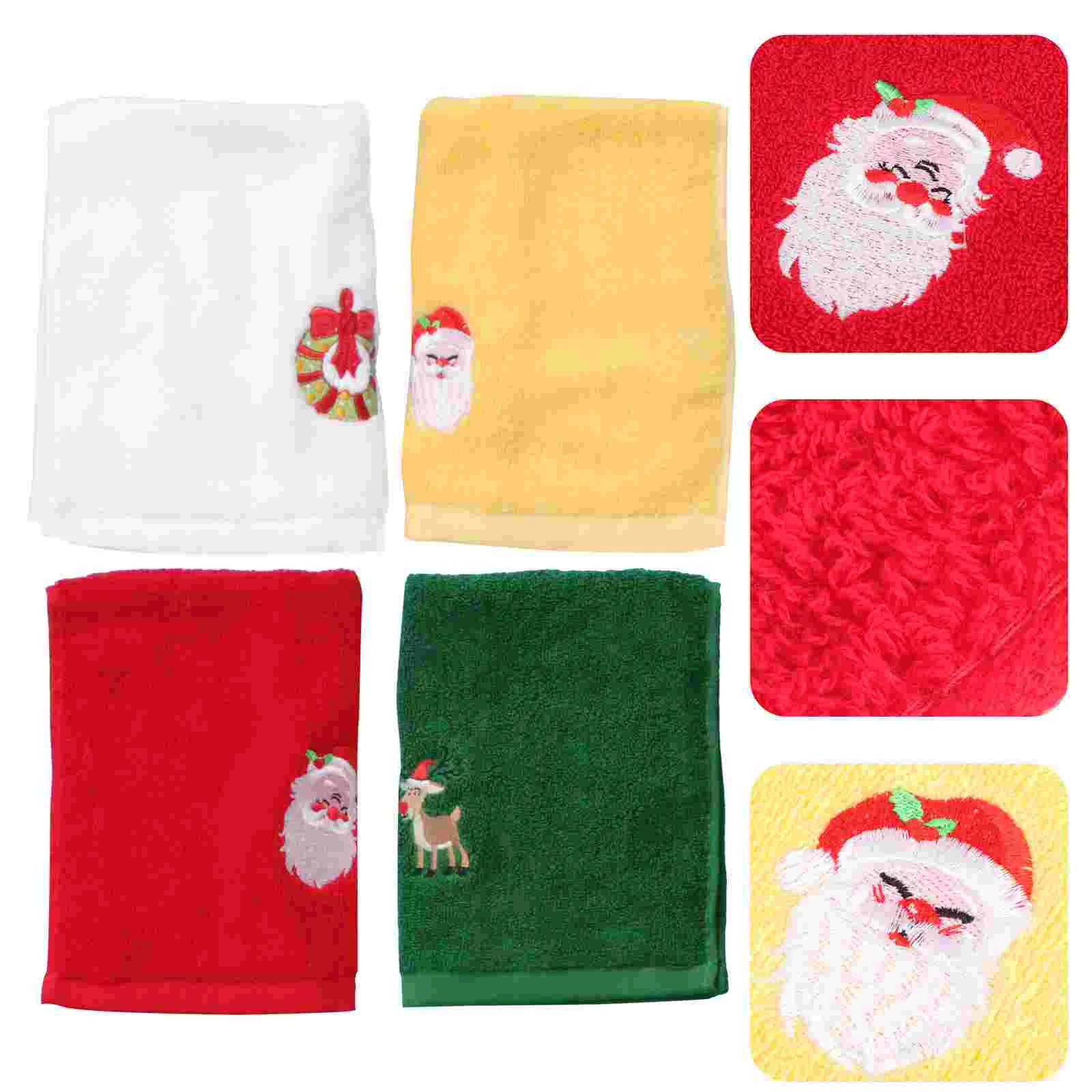 

Christmas Soft Practical Party Creative Towel Decorative Towel Embroidery Towel for Home Toilet