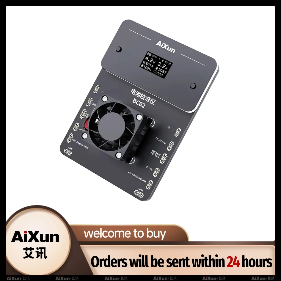 Aixun Bc02 Calibratore Batteria Calibrazione Salute Batteria Apple Per Iphone 11 12 13 14 Pro Max Series Strumento Di Riparazione Batteria